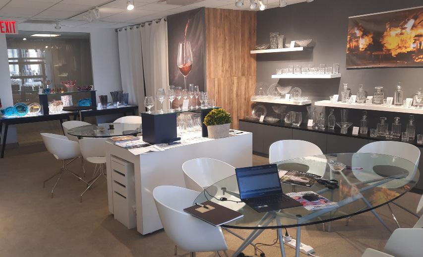 Crystal Bohemia showroom, 41 Madison Avenue, New York