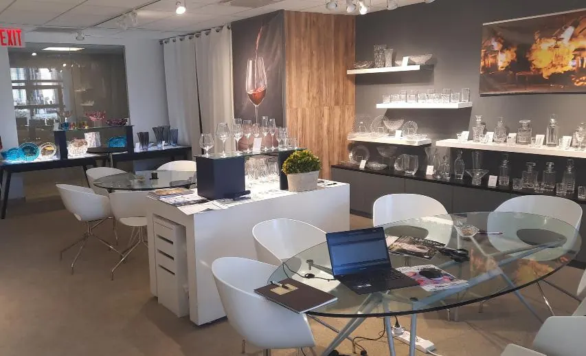 Crystal Bohemia showroom, 41 Madison Avenue, New York